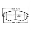 D462 OE No.41060-32R91 for Nissan Infiniti Hyundai Kia pride brake pad